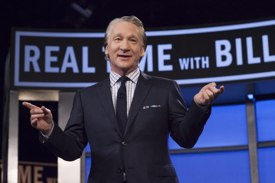 HBO
Bill Maher, host of &quot;Real Time with Bill Maher,&quot; during the April 8 broadcast of the show in Los Angeles.