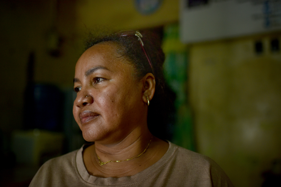 Brenda Moreno, 49, a Filipina Amerasian, was all but abandoned as a child. &quot;Why would we welcome them back?&quot; she asks.