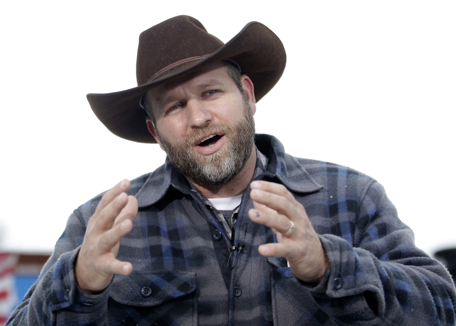 Ammon Bundy speaks Jan. 5 during an interview at Malheur National Wildlife Refuge, near Burns, Ore. Bundy and his brother, Ryan Bundy, are considering a civil rights lawsuit against the Multnomah County Sheriff&#039;s Office for conditions at the county detention center.