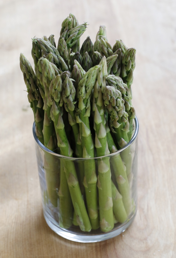 Though asparagus is available nearly all year, most people consider it a spring vegetable. (J.M.