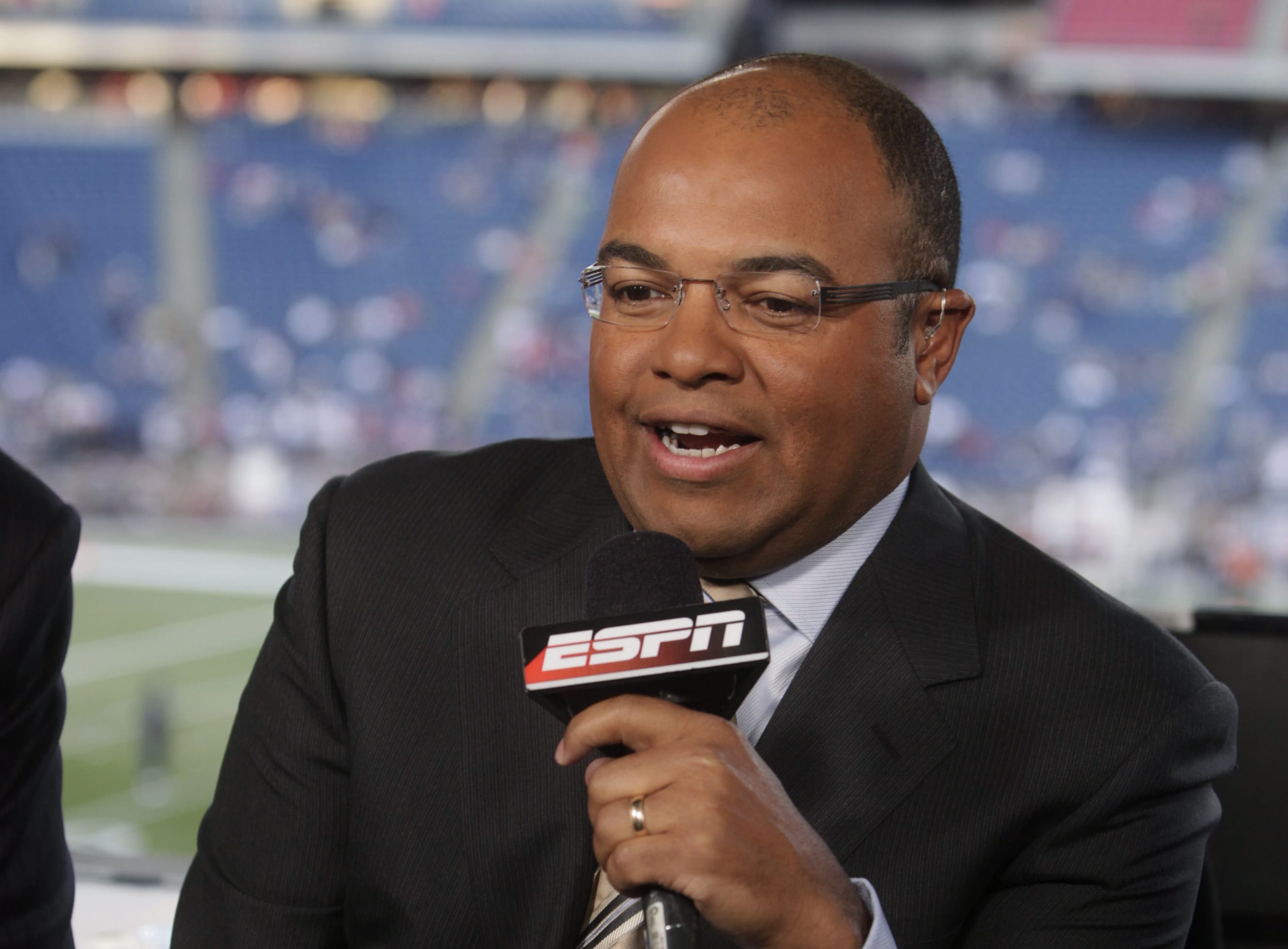 Broadcaster Mike Tirico pictured here in 2009.