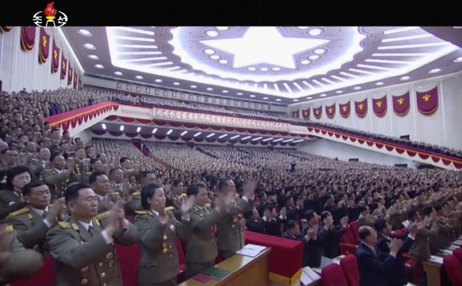 In this image made from video from North Korean broadcaster KRT, delegates applaud Friday during the congress in Pyongyang, North Korea. North Korea on Friday opened the first full congress of its ruling party since 1980, a major political event intended to showcase the country&#039;s stability and unity under young leader Kim Jong Un despite international criticism and tough new sanctions over the North&#039;s recent nuclear test and a slew of missile launches.