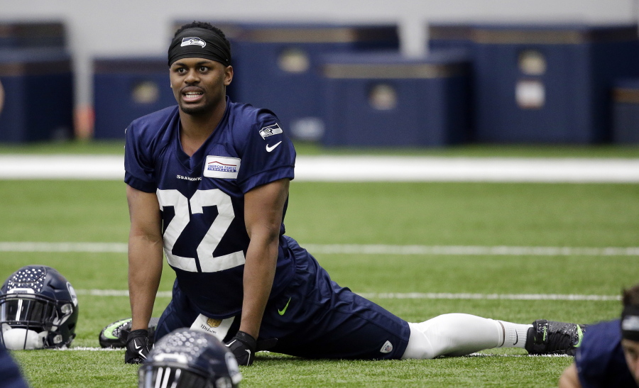 Seahawks trio of rookie RBs get long look during minicamp The Columbian