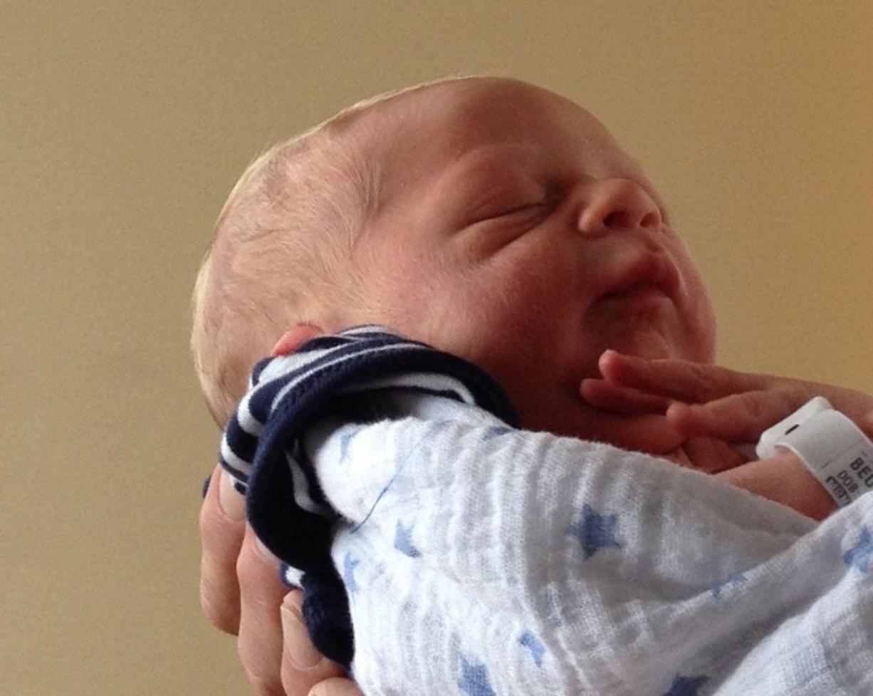 Ethan Beutler, son of Rep. Jaime Herrera Beutler and Dan Beutler, was born Wednesday morning.