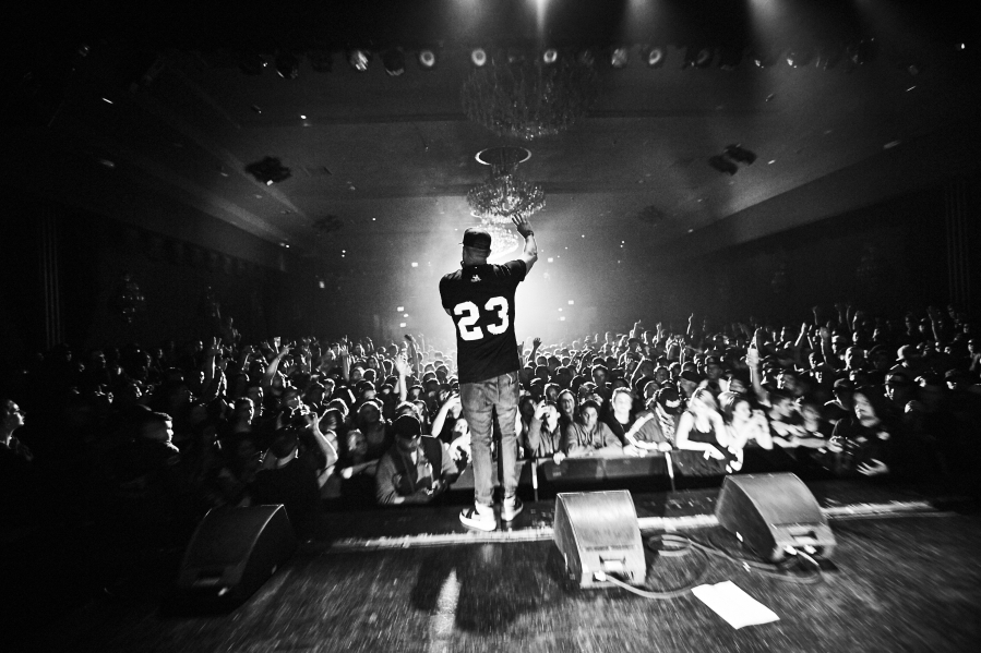 Mike Stud, the subject of &quot;This is Mike Stud&quot;, preforms in a club while on tour.