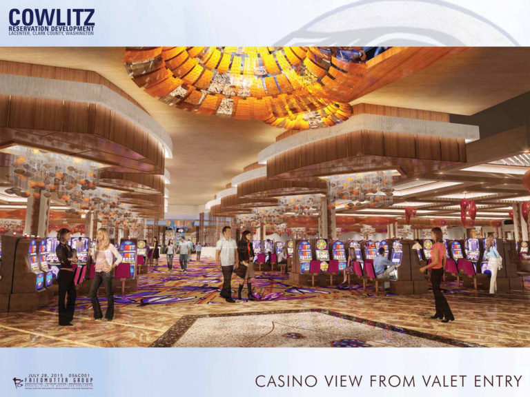The project managers of a casino under construction on Cowlitz land west of La Center released designs on Monday for the facility, named ilani.