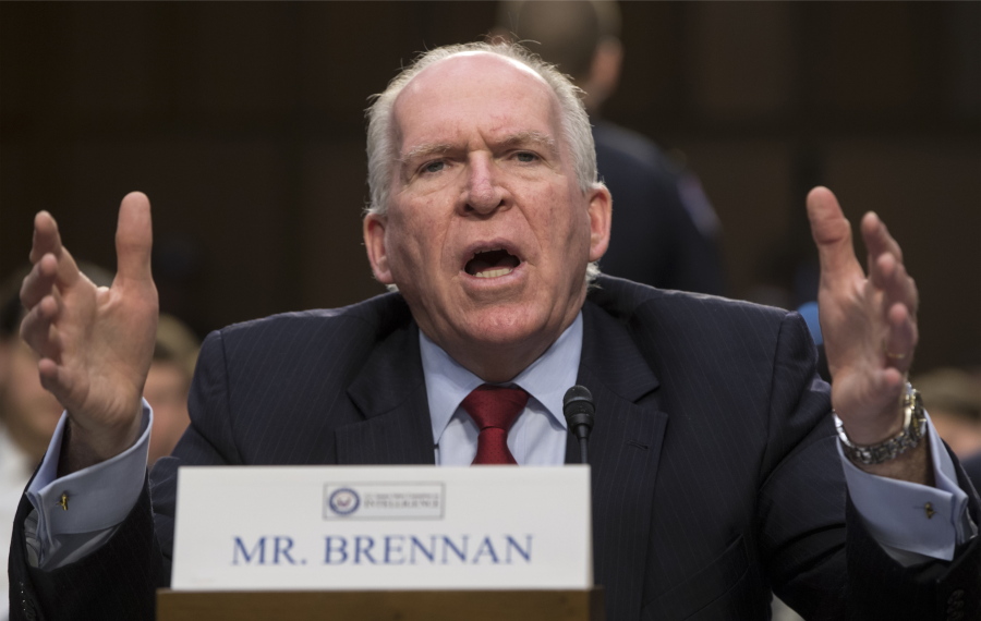 CIA Director John Brennan testifies Thursday on Capitol Hill. (J.