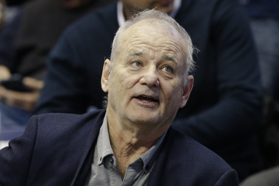 Actor Bill Murray attends an NCAA college basketball game between Xavier and Villanova in Cincinnati. Despite his move into serious roles, Bill Murray never stopped making people laugh.