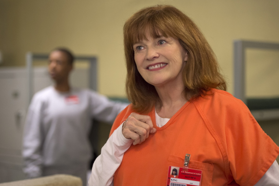 Blair Brown appears in &quot;Orange Is the New Black.&quot; The fourth season of the popular series began streaming Friday.