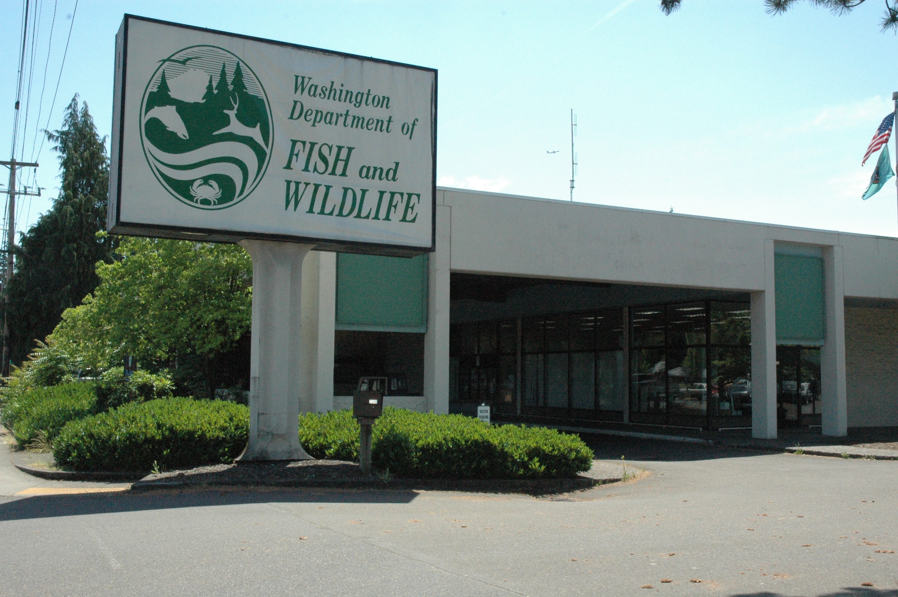 The Washington Department of Fish and Wildlife will leave its office at 2108 Grand Blvd. in Vancouver in June 2017.