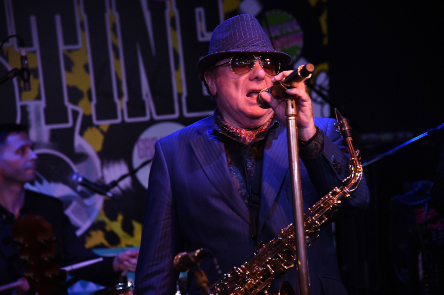 Van Morrison performs at The Hoping Foundation 10th Year Extravaganza on June 16 in London.
