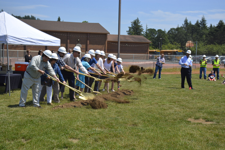 A groundbreaking ceremony has already been held for the new Jemtegaard Middle School. The state announced Thursday it will provide its share of funds for the new building.