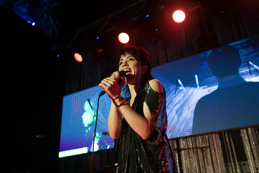Carly Rae Jepsen performs during the opening party at The Cannes Lions 2016 on June 19 in Cannes, France.