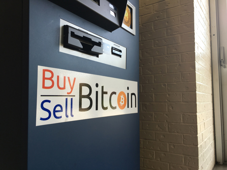 The first bitcoin ATM in Southwest Washington can be found at Vancouver Mall just inside the first-floor entrance facing Cinetopia. The kiosk allows people to trade cash for the digital currency and vice versa.