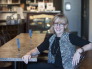 Seanette Corkill of Frontdoor Back visits Ice Cream Renaissance, which is one of her clients.