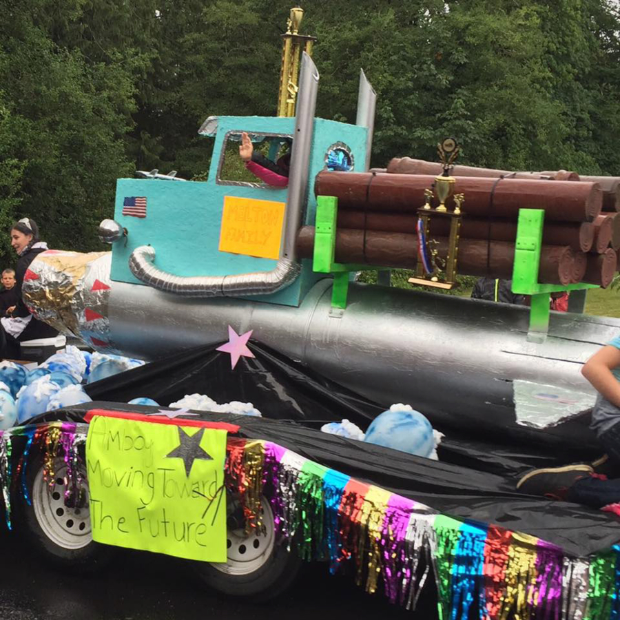 Amboy: Alyson Melton and the Melton Family won the Grand Sweepstakes Award for best family float at the Amboy Territorial Days Parade.