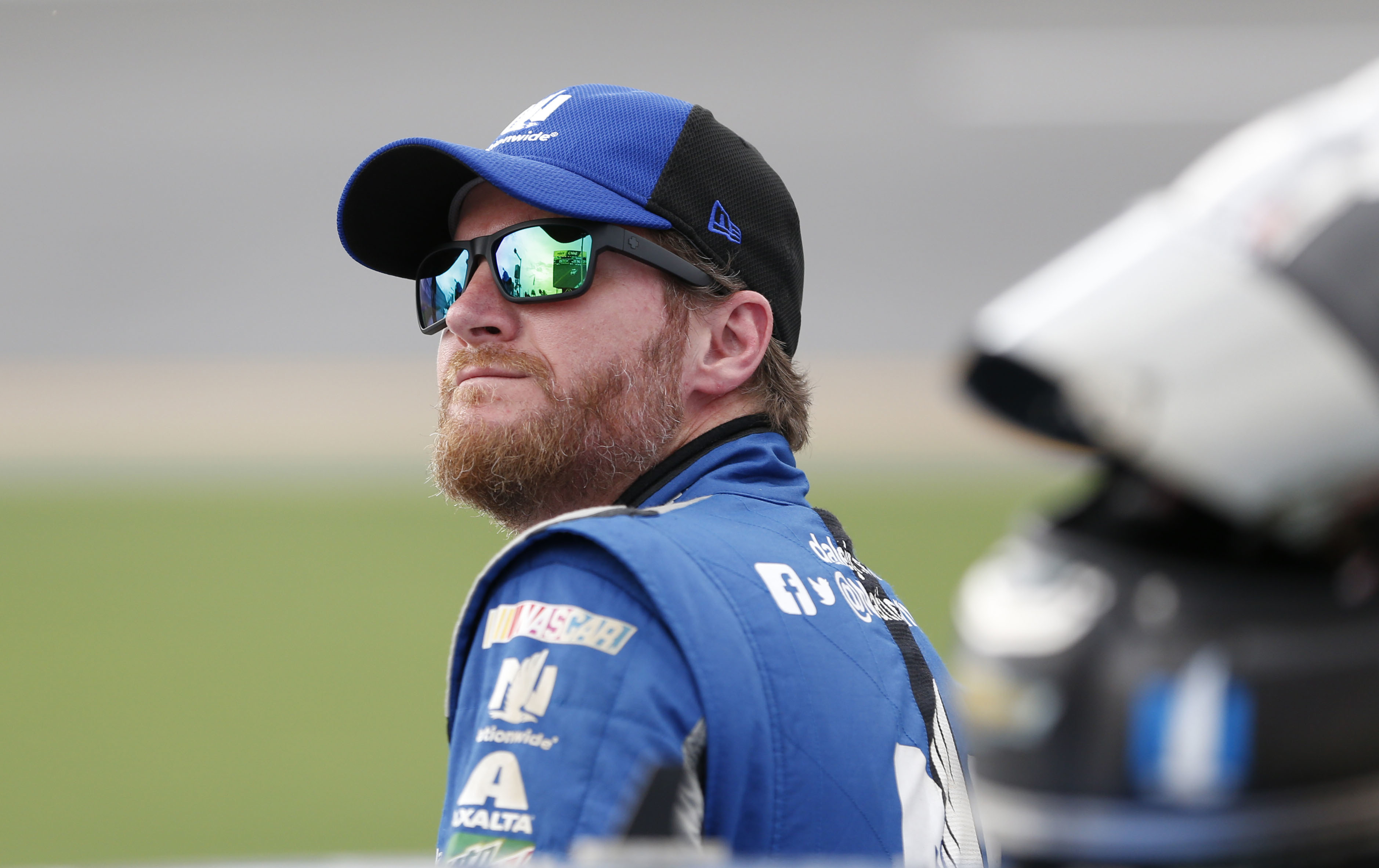 Dale Earnhardt Jr. says his concussion-like symptoms haven't changed and his return to NASCAR doesn't appear imminent. NASCAR's most popular driver is scheduled to miss his third consecutive race Sunday because he suffers from symptoms of a concussion. Earnhardt tweeted Saturday, July 30, 2016, there was no change in his condition.