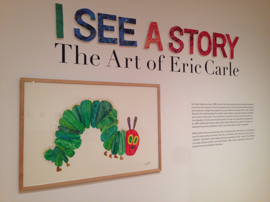 &quot;I See a Story: The Art of Eric Carle,&quot; an exhibit of children&#039;s author and illustrator Eric Carle, runs through Jan. 8 at the High Museum of Art in Atlanta.
