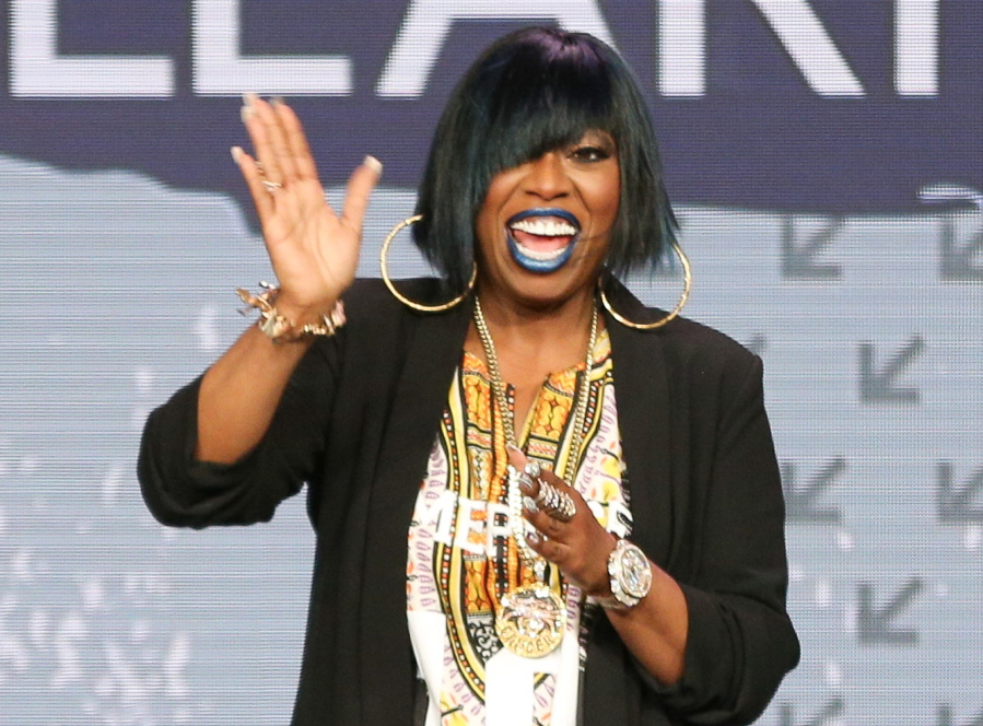 Missy Elliott, along with Queen Latifah and Salt-N-Pepa, was honored Monday at the VH1 Hip Hop Honors.