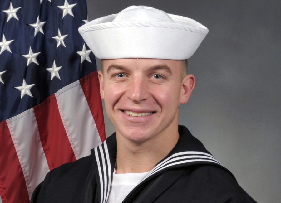 Seaman James &quot;Derek&quot; Lovelace (Naval Special Warfare Center via AP, File)