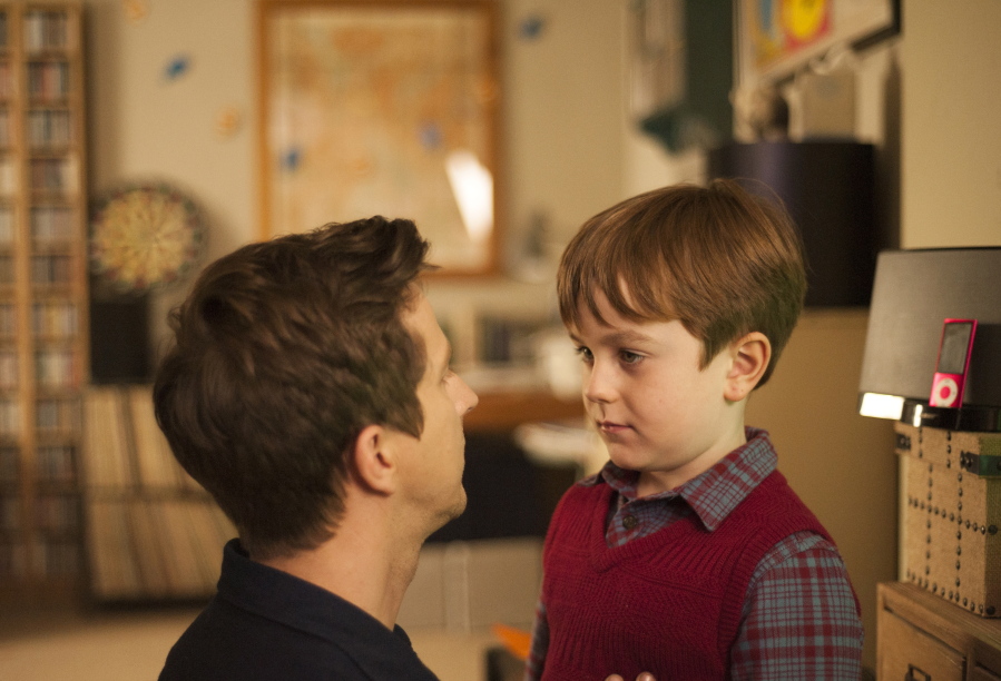 Lee Ingleby, left, and Max Vento star in the series &quot;The A Word.&quot; (Photos by Rory Mulvey/Sundance TV)