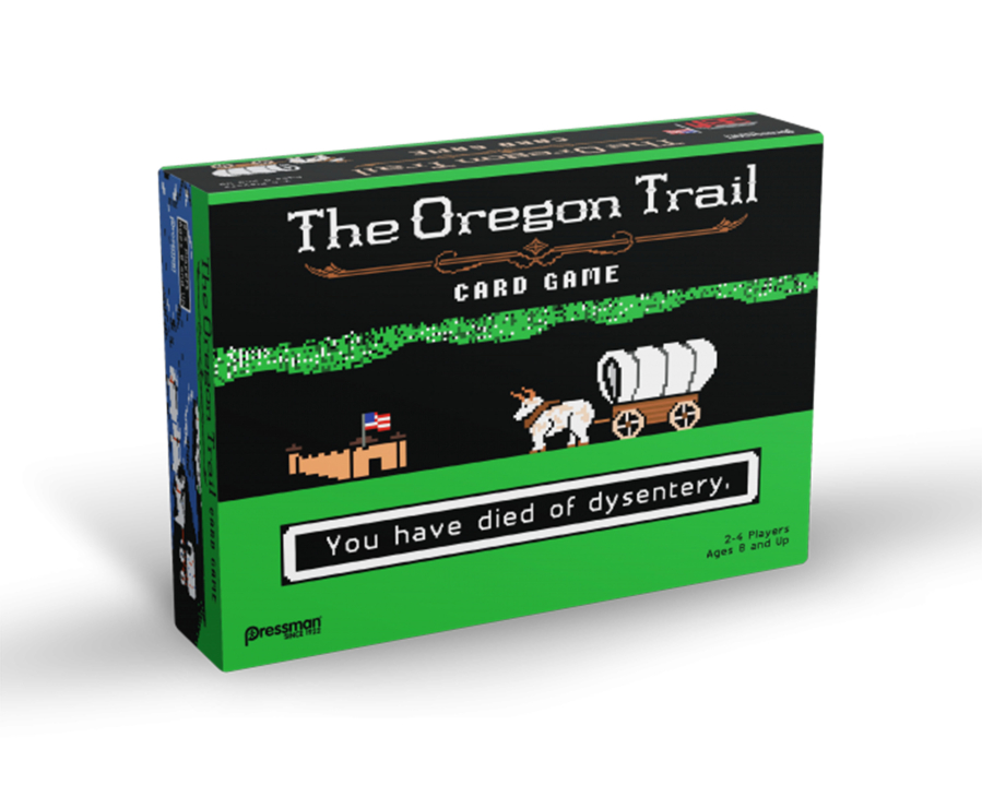 Target is releasing a card game version of the once-popular computer game Oregon Trail.