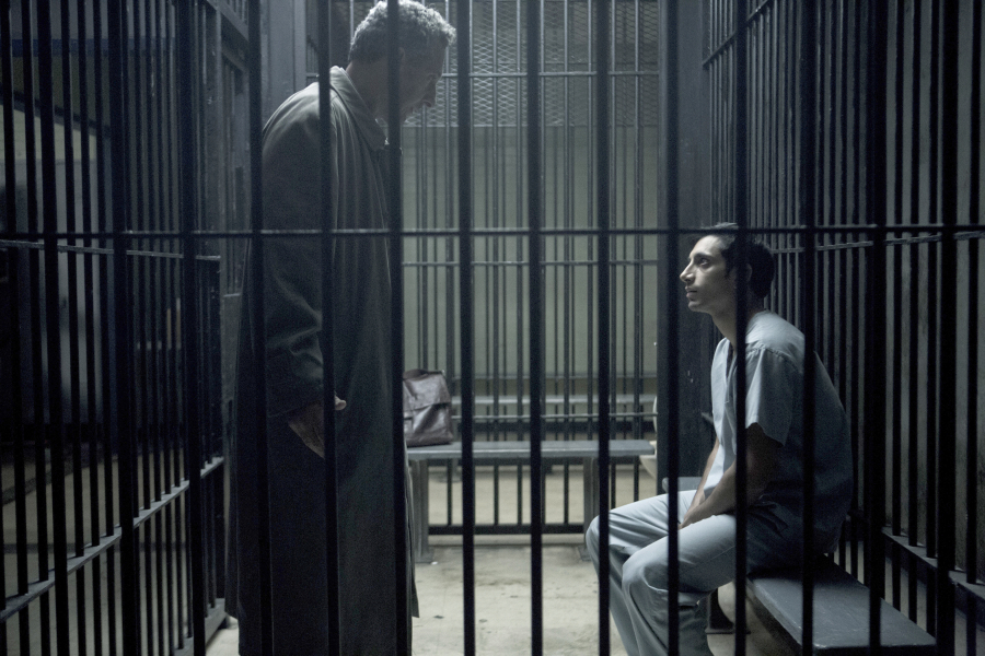 John Turturro, left, and Riz Ahmed star in the HBO series &quot;The Night Of.&quot; (Craig Blankenhorn/HBO)