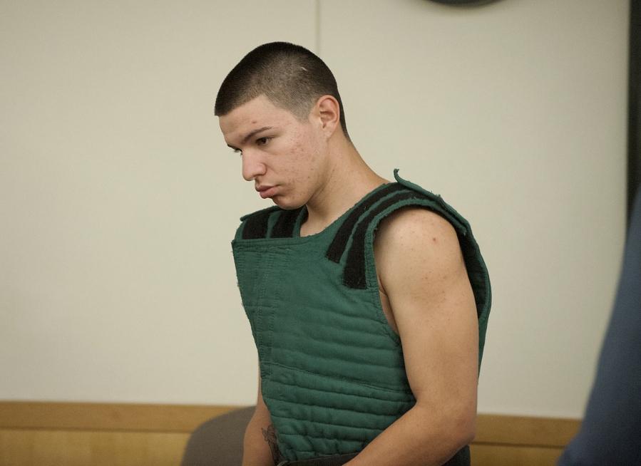 Robert Deanda makes a first appearance on suspicion of attempted murder Friday morning in Clark County Superior Court. Deanda entered not-guilty pleas Tuesday to attempted first-degree murder, first-degree assault and second-degree unlawful possession of a firearm.