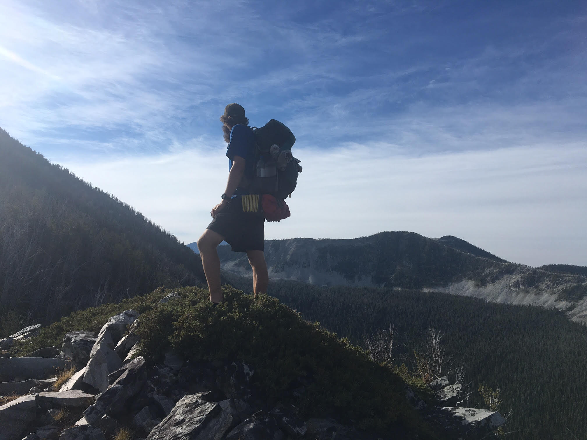 Jeff Garmire is averaging about 40 miles per day on the Continental Divide Trail.
