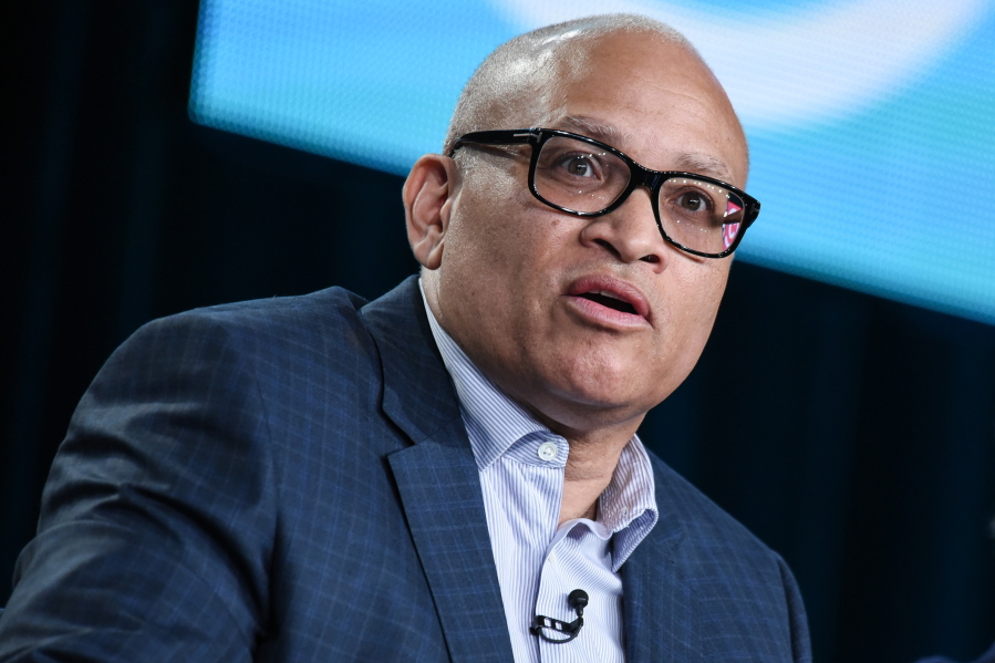 Larry Wilmore speaks at the Viacom 2015 Winter Television Critics Association press tour in Pasadena, Calif.