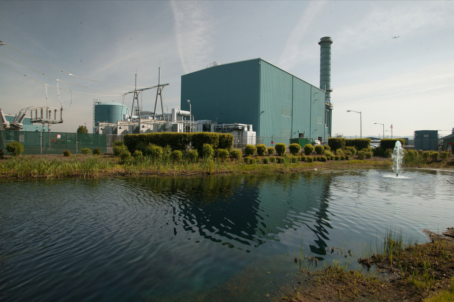 Clark Public Utilities&#039; River Road Generating Plant in Vancouver,.