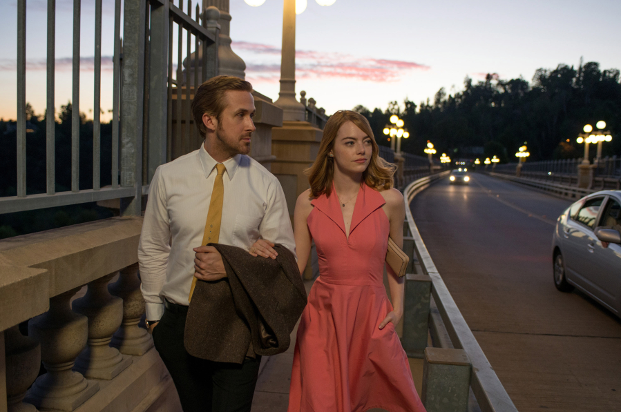 Ryan Gosling as Sebastian and Emma Stone as Mia in a scene from the movie &quot;La La Land&quot; directed by Damien Chazelle.