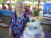 Tillie Berndt of Vancouver recently celebrated her 100th birthday with family and friends at Vancouver Lake Park.