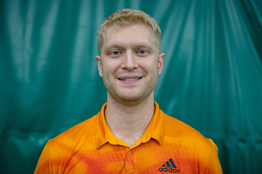 Tennis coach Matt Houser (Joseph Glode for The Columbian)