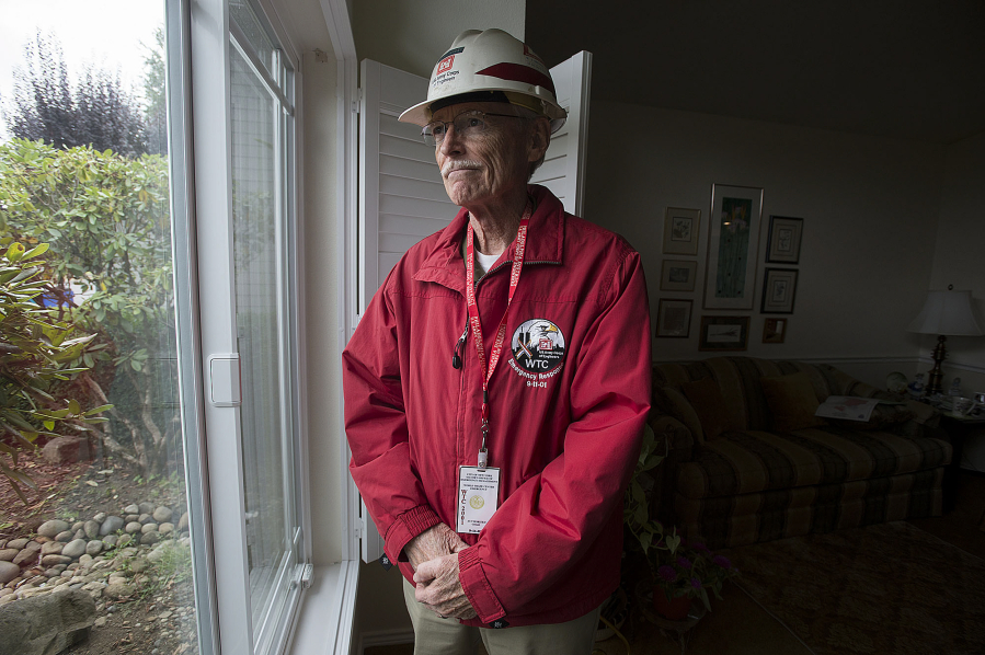 Vancouver resident Larry Greep worked for the Army Corps of Engineers and went to New York City as part of a FEMA response team that worked at the ruins of the World Trade Center after Sept. 11, 2001.
