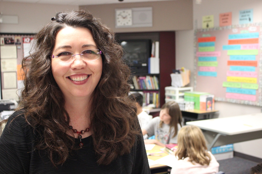 Kimberley Astle, fifth-grade science teacher at Fisher&#039;s Landing Elementary School, is among the state&#039;s finalists for the Presidential Awards for Excellence in Mathematics and Science Teaching.