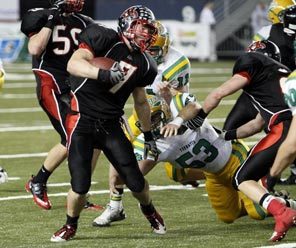 Archbishop Murphy plays Tumwater in the Class 2A state title game in 2010 (Seattle Times photo)