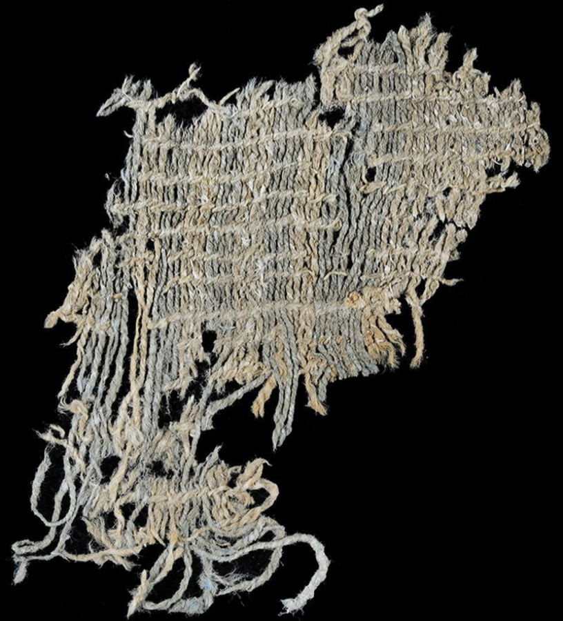 This indigo-blue fabric is the oldest ever found.