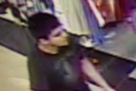 Skagit County Department of Emergency Management released this security photo of the suspect in the Cascade Mall shooting in Burlington.