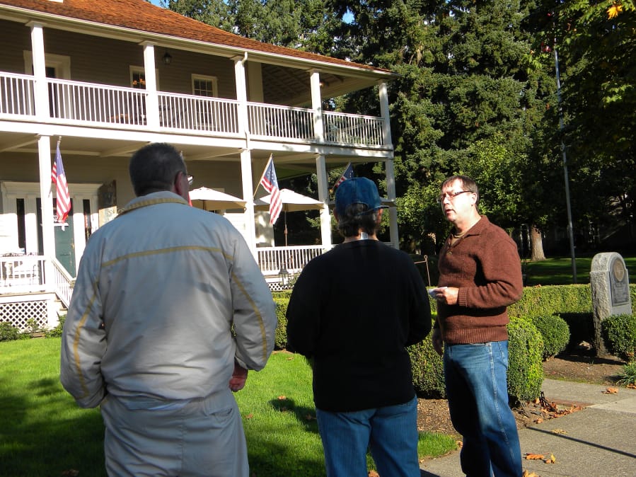 Jeff Davis, author and historian, shares stories of unexplained happenings in Vancouver Barracks and Officers Row.