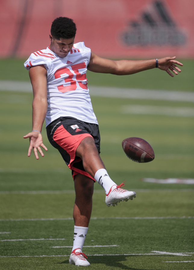 Camas graduate Caleb Lightbourn planned to be the understudy to one of the nation&#039;s best punters in Sam Foltz. Foltz&#039;s unexpected death thrust Lightbourn into competition for the job, which he won.