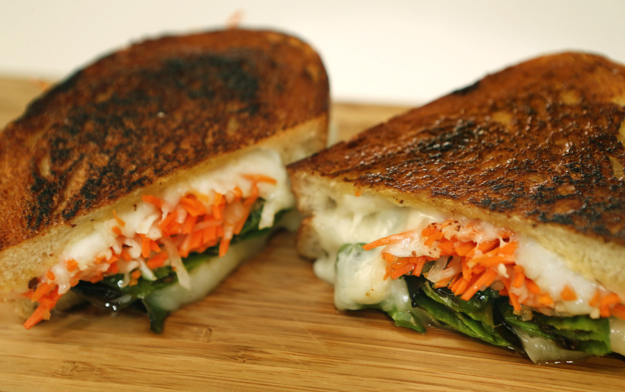 Shishito grilled cheese (Mel Melcon/Los Angeles Times/TNS)