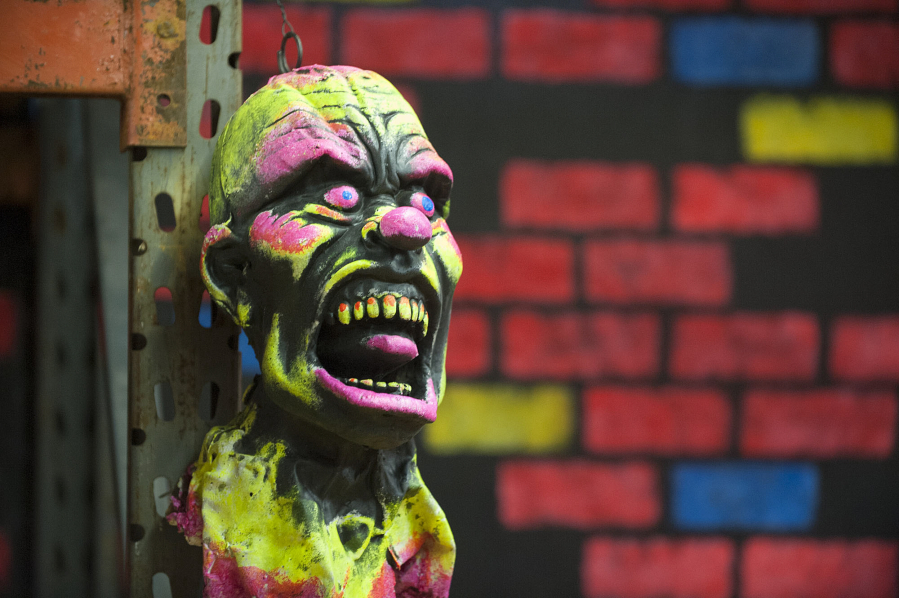 The Clark County Scare Grounds feature haunted houses with plenty of colorful thrills at the Clark County Fairgrounds.