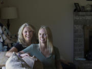 Kayla Christensen, right, and her mother, Kristi, both of Woodland, have a genetic mutation that makes them susceptible to breast cancer. Kristi was diagnosed with breast cancer when Kayla was a tween. Kayla, 25, underwent a preventive mastectomy so she wouldn&#039;t have to worry about receiving her own breast cancer diagnosis.
