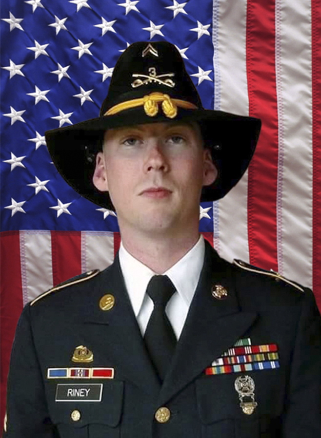 Army Sgt. Douglas J. Riney of Fairview, Ill.
