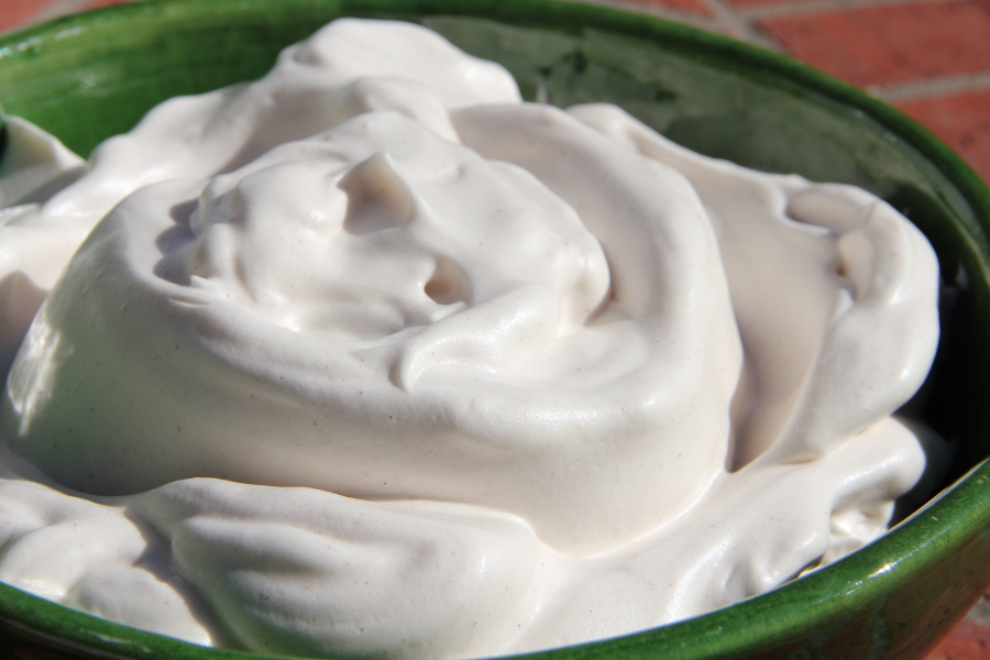 Lower calorie whipped cream (Melissa d&#039;Arabian via AP)