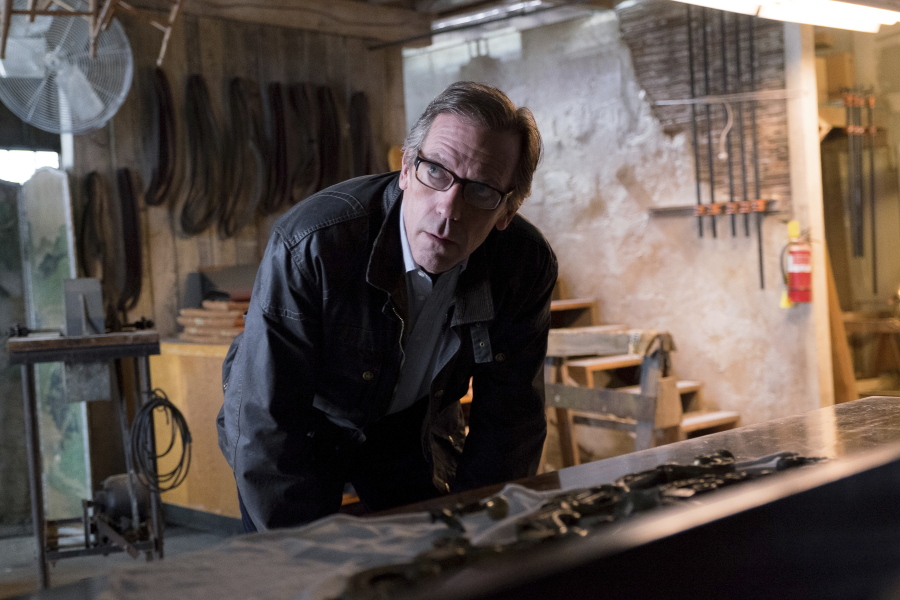 Hugh Laurie plays forensic psychiatrist Eldon Chance in Hulu&#039;s new 10-episode series &quot;Chance.&quot; (David Moyle/Hulu)
