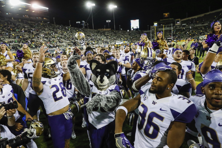 The Washington Huskies hope to continue a nine-game winning streak that dates back to last season when they host Oregon State on Saturday in Seattle.