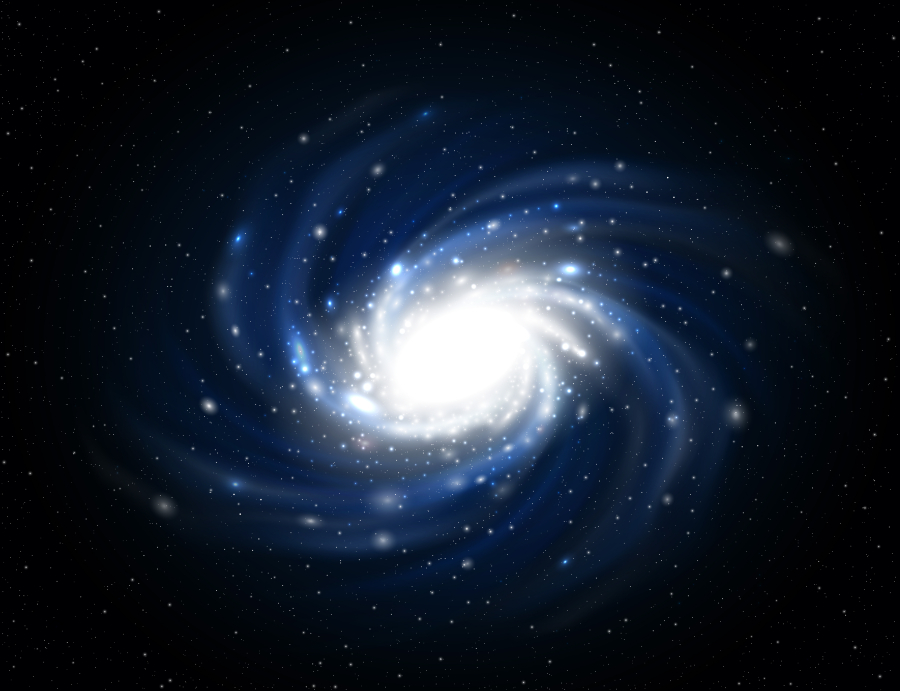 Illustration of the Milky Way.