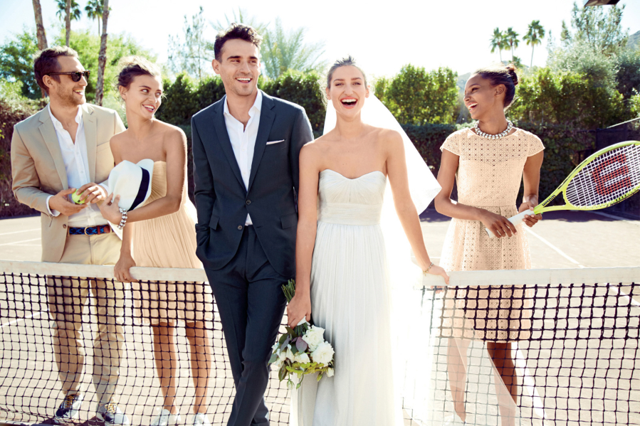 J. Crew&#039;s bridal line, shown here, is coming to an end. It helped usher in today&#039;s era of casual weddings. (J.